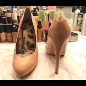 Sam Edelman Platform Nude heels